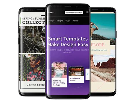 Create Custom Images With Android Phone Mockups Placeit