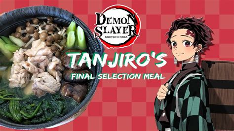 Food From Demon Slayer 鬼滅の刃 Tanjiros Final Selection Meal With