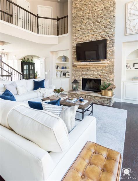 Mounting a television above a fireplace can double your viewing pleasure, but the modern media here's what you need to know before you hang a television over a fireplace. Open Concept Family Room: Casual, Comfortable Living Room ...