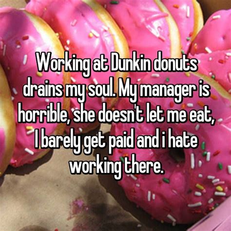Dunkin Donuts Employees Reveal Their Sweetest Secrets Dunkin