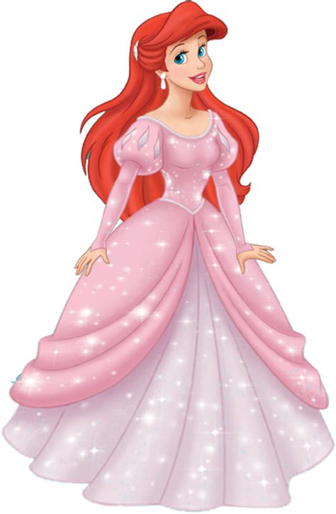 Princess Ariel Pink Dress Download Free Png Images