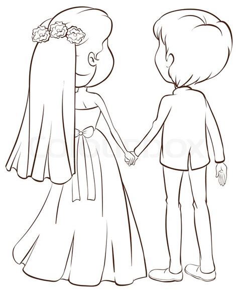 Wedding Couple Drawing At Explore Collection Of
