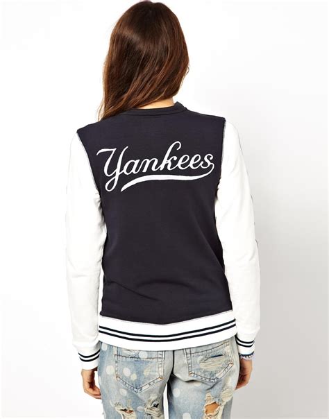 This stream works on all devices including pcs, iphones, android, tablets and play stations so you can watch wherever you are. 47 Brand New York Yankees Bomber Jacket Exclusive in Black ...