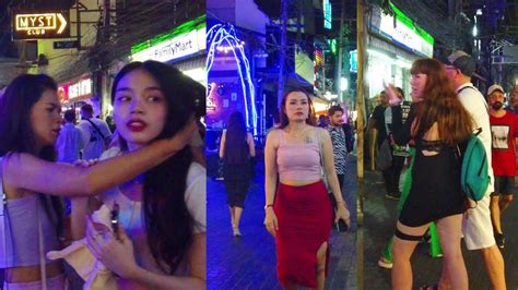 Pattaya Nightlife Walking Street July Midnight Scenes Youtube