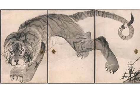 Japans Best Known Tiger Nagasawa Rosetsu At Rietberg Museum Widewalls