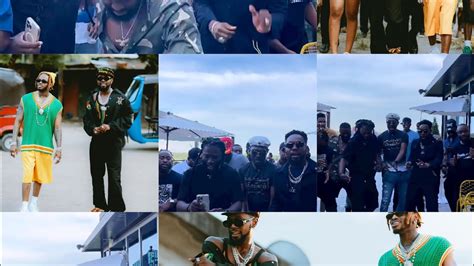 Patoranking And His Friends Jamming On His Newest Banger Kolokolo