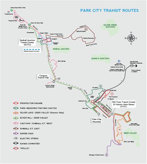 Routes And Schedules Park City Ut