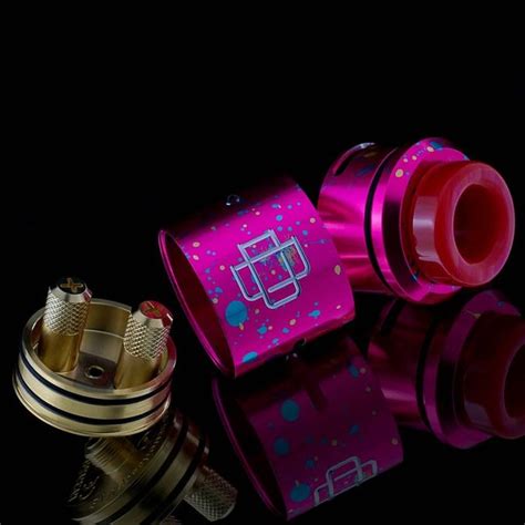 Jual Druga Rda 24mm Splash Colour Pink Blue Combo Authentic By Augvape