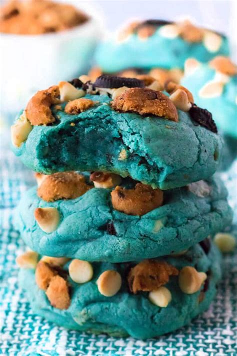 Cookie Monster Cookies Mama Loves Food