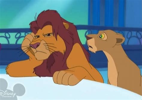 Simba And Nala From Disneys House Of Mouse Lion King Fan Art Lion