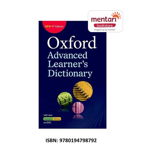 Oxford Advanced Learner's Dictionary 9th Edition | Kamus Bahasa Inggris