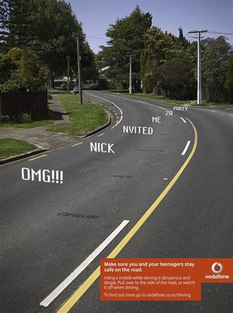 Creative And Shocking Road Safety Campaign Ads Dont Text And Drive Best Ads Distracted Driving