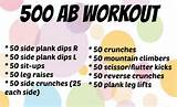 Crazy Ab Workouts