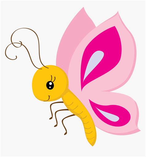 Cute Butterfly Clip Art De Mariposas Animadas Png Transparent Png