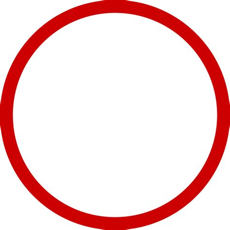 Red Circle Outline Png Download Free Png Images