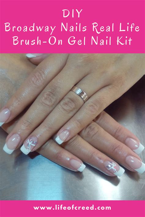 Rated 3 out of 5 on makeupalley. DIY - Broadway Nails Real Life Brush-On Gel Nail Kit ...