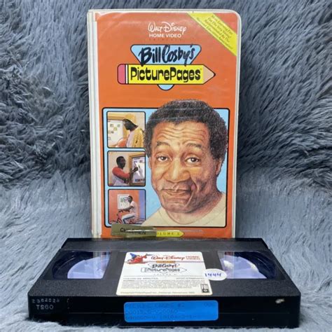 Bill Cosbys Picture Pages Volume 2 Vhs White Clamshell Walt Disney