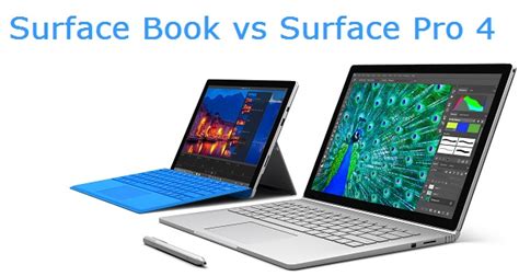 Surface pro uses a kickstand and detachable keyboard (with integrated touchpad) instead of a traditional laptop clamshell form factor. Surface Book vs Surface Pro 4 - Which Should You Order ...