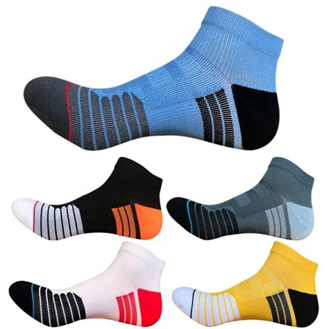 2017 Men Sport Exercise Sock Male Cotton Polyester Cycling Running
