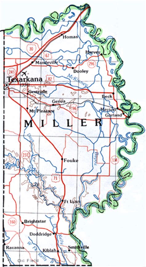 Miller County Map