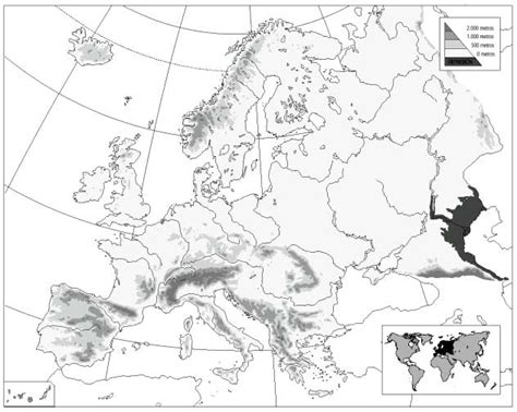 Degeografía32 Mapa Físico De Europa