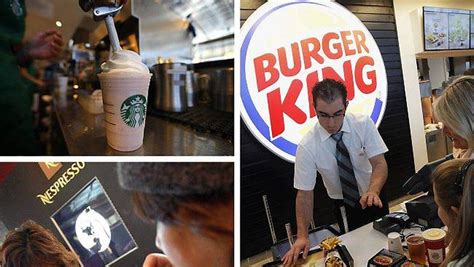 Starbucks Burger King Et Nespresso En Approche