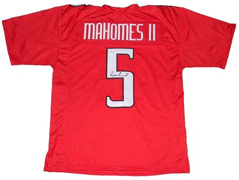 Check spelling or type a new query. Autographed Patrick Mahomes Jersey - Ii #5 Jsa - Authentic ...