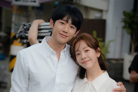 L in angel's last mission and jung hae in. kdramaclicks | Review | One Spring Night Korean Drama