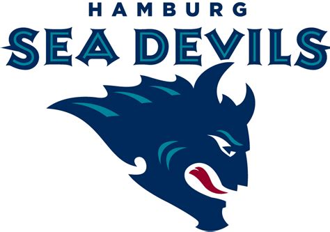 Hamburg Sea Devils Alternate Logo NFL Europe NFLE Chris Creamer S