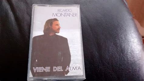 Cassette De Ricardo Montaner Viene Del Alma 327 Cuotas Sin Interés
