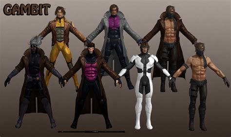 Gambit Marvel Heroes Xnalara By Xelandis On Deviantart