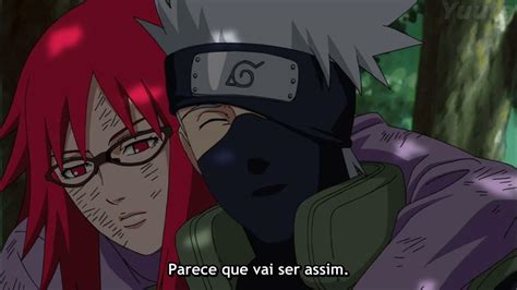 Karin Uzumaki Conhece Naruto E Se Assusta Com O Seu Chakra Maligno