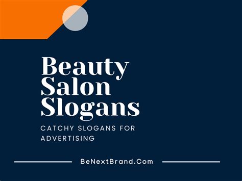 205 Beauty Salon Slogans And Taglines Benextbrand