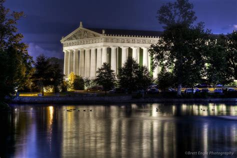 The Parthanon Taken At Centennial Park In Nashville Even