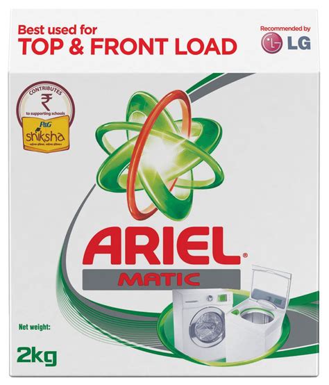 ariel matic washing machine cleaner 2 kg pack of 2 buy ariel matic washing machine cleaner 2