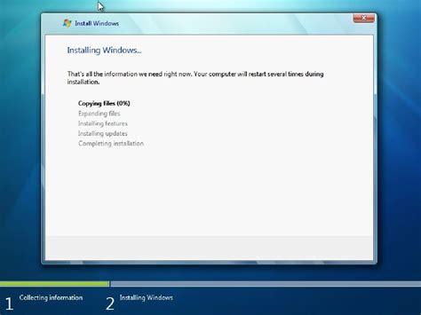 Windows 7 Preview Install Screenshots