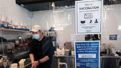 Nyc Restaurants Glad To See Vaccine Mandate Lifted