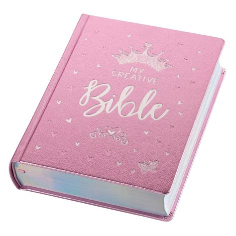 My Creative Bible For Girls Pastel Pink Hardcover Journaling Bible I
