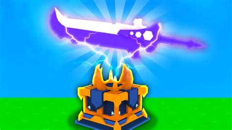 I Enchanted A Rageblade And Its Op In Roblox Bedwars Youtube