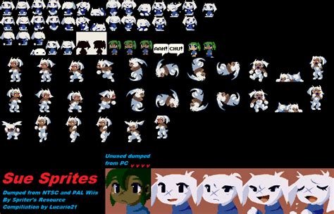 Sue Sprites Cave Story By Thelucario21 On Deviantart