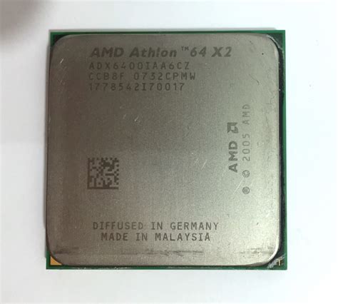 Amd Athlon 64 X2 6400 32ghz 2 Magos Am2 Processzor Cpu Adx