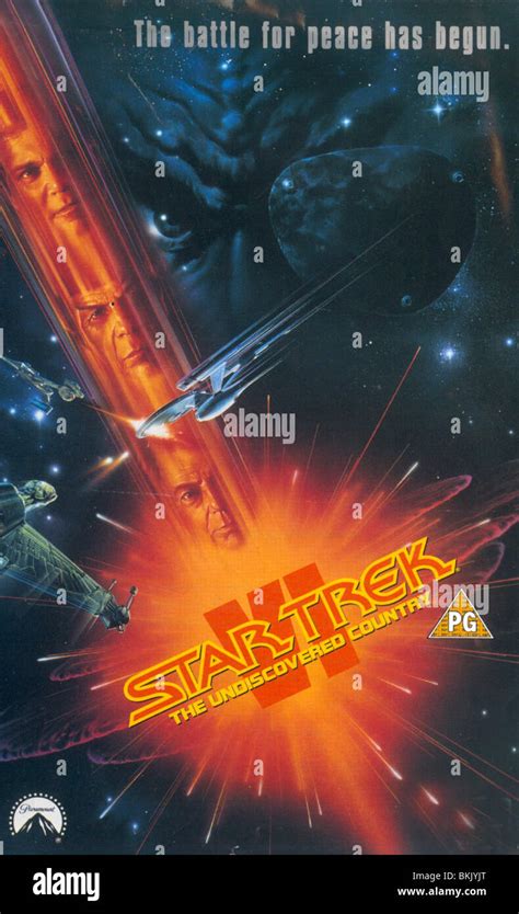 Star Trek Vi The Undiscovered Country 1991 Poster St6 001vs Stock