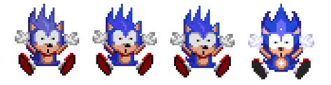 Sonic Spinball Falling Sprite In Other Styles By Marioyt21 On Deviantart