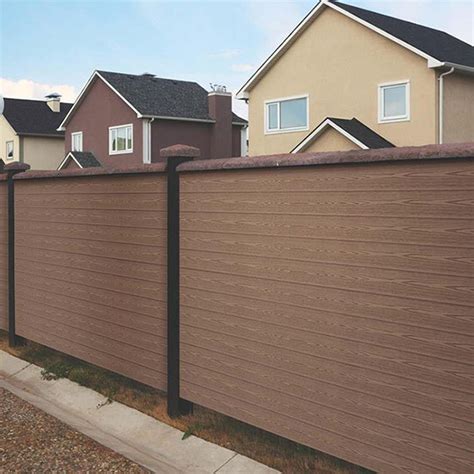 Easy Assembled New Wpc Outdoor Fencing