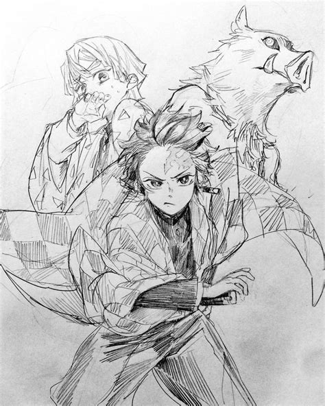 Imágenes Random De Kimetsu No Yaiba El Trio Dibujos De Anime