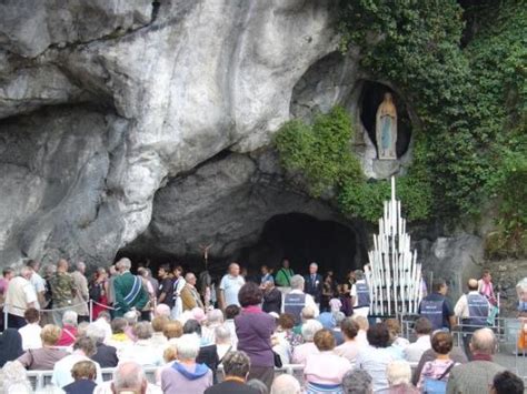 Lourdes France The Grotto Here In 1858 The Blessed Virgin Mary