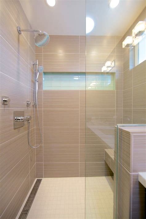 Image Result For Large Tiles Shower Horizontal Niche Large Shower