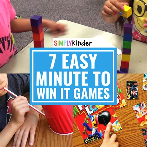 minute to win it games for kindergarten best games walkthrough