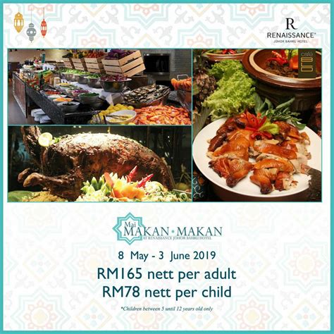 Its premium location in the centre of johor bahru gives direct access to night market monday 5pm. Senarai Buffet Ramadhan sekitar Johor Bahru 2019
