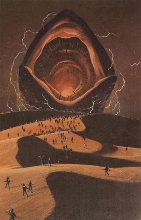 Sandworm Of Dune Dune Art Dune Book Dune Novel